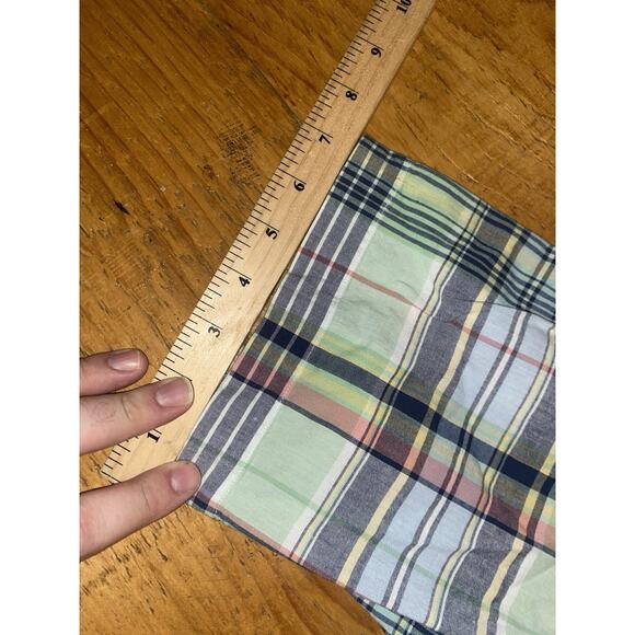 Ralph Lauren Classic Fit Mens Medium Button Up Short Sleeve Shirt Multicolored - Picture 6 of 9